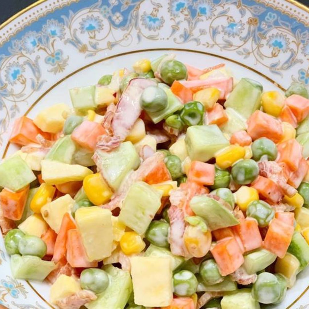 Salad Nga keto ăn kiêng