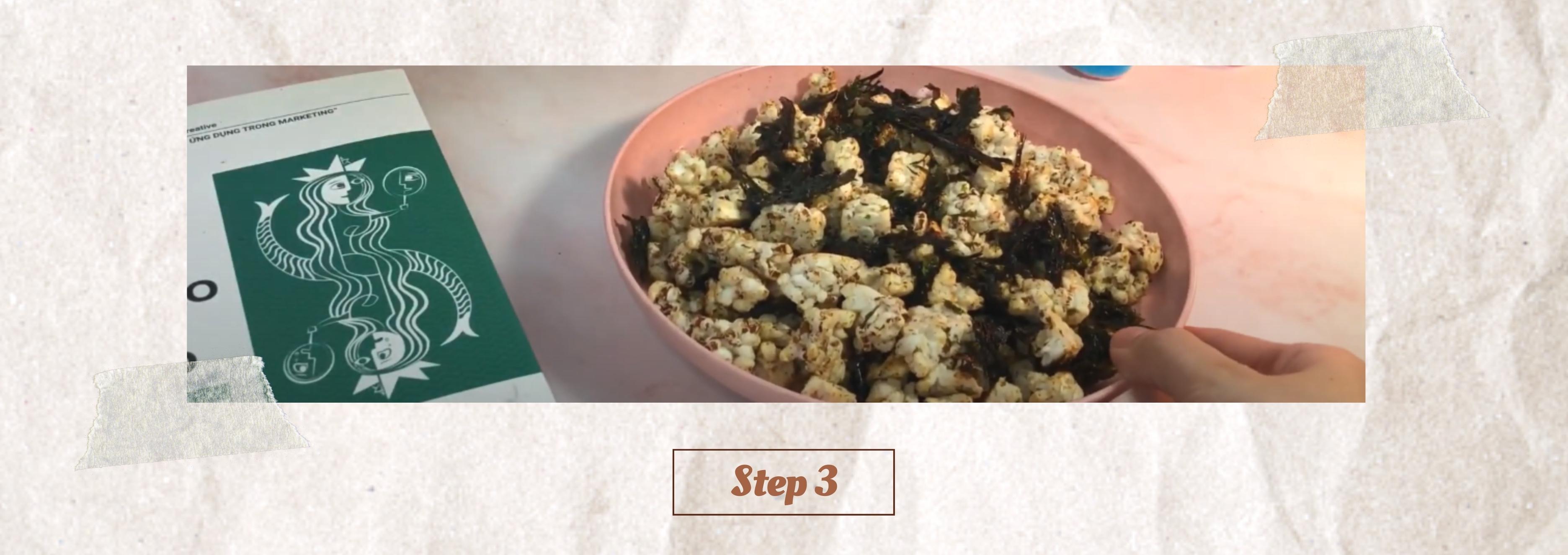 Brown rice cake popcorn - Rice cake recipes