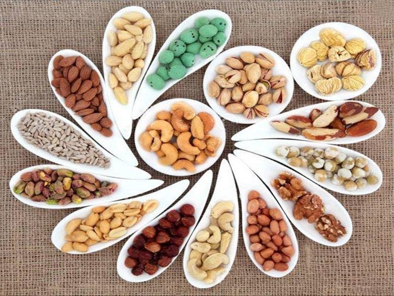 Các Loại Hạt Để làm bánh healthy giảm cân