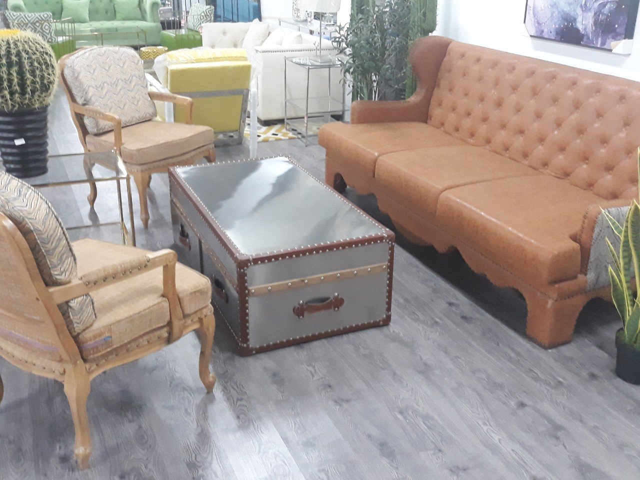 GHẾ DECOR VẢI GDVRT40RW043