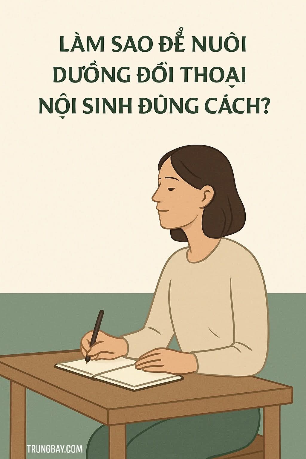 Làm sao để nuôi dưỡng đối thoại nội sinh đúng cách?