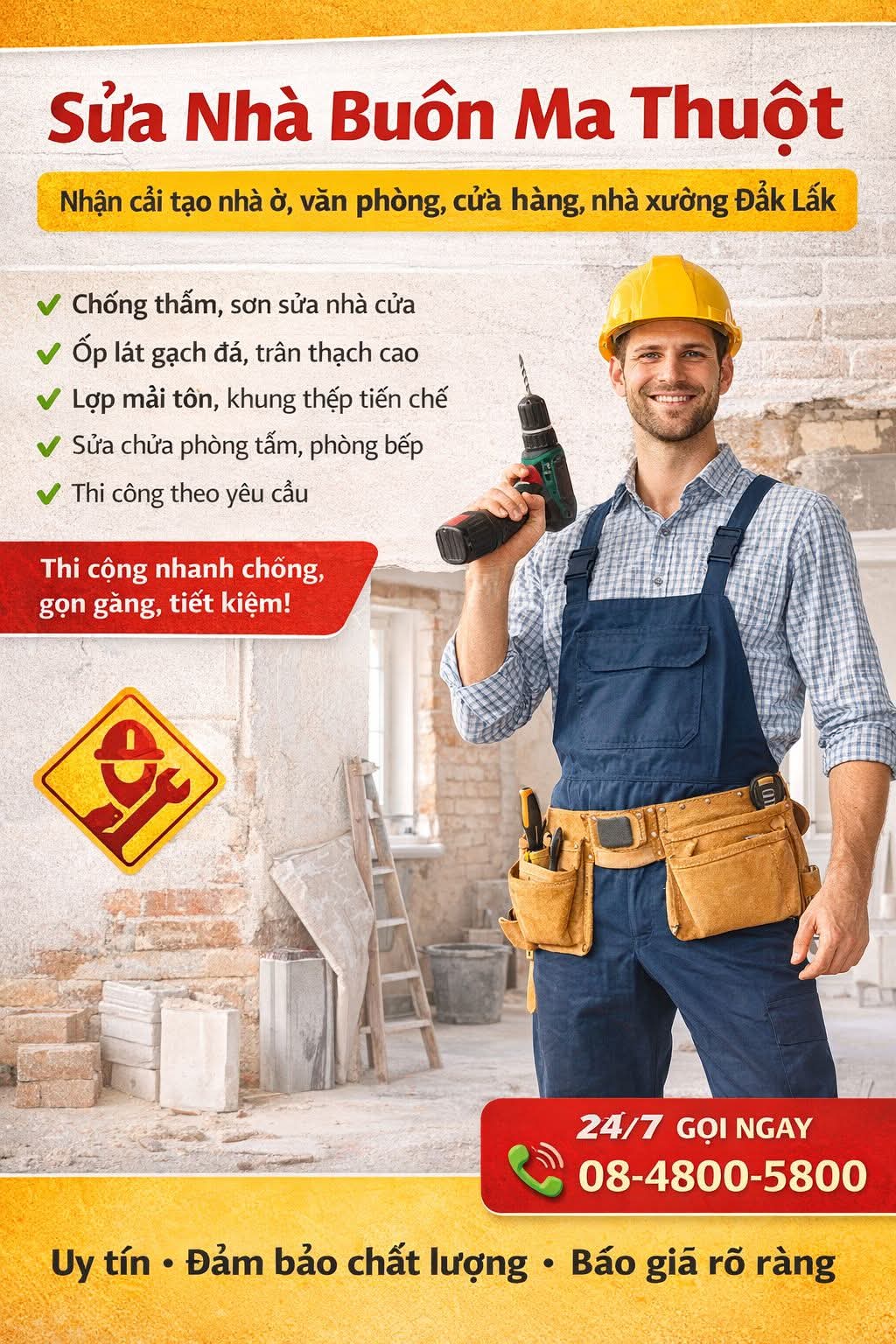 Sửa Nhà Buôn Ma Thuột