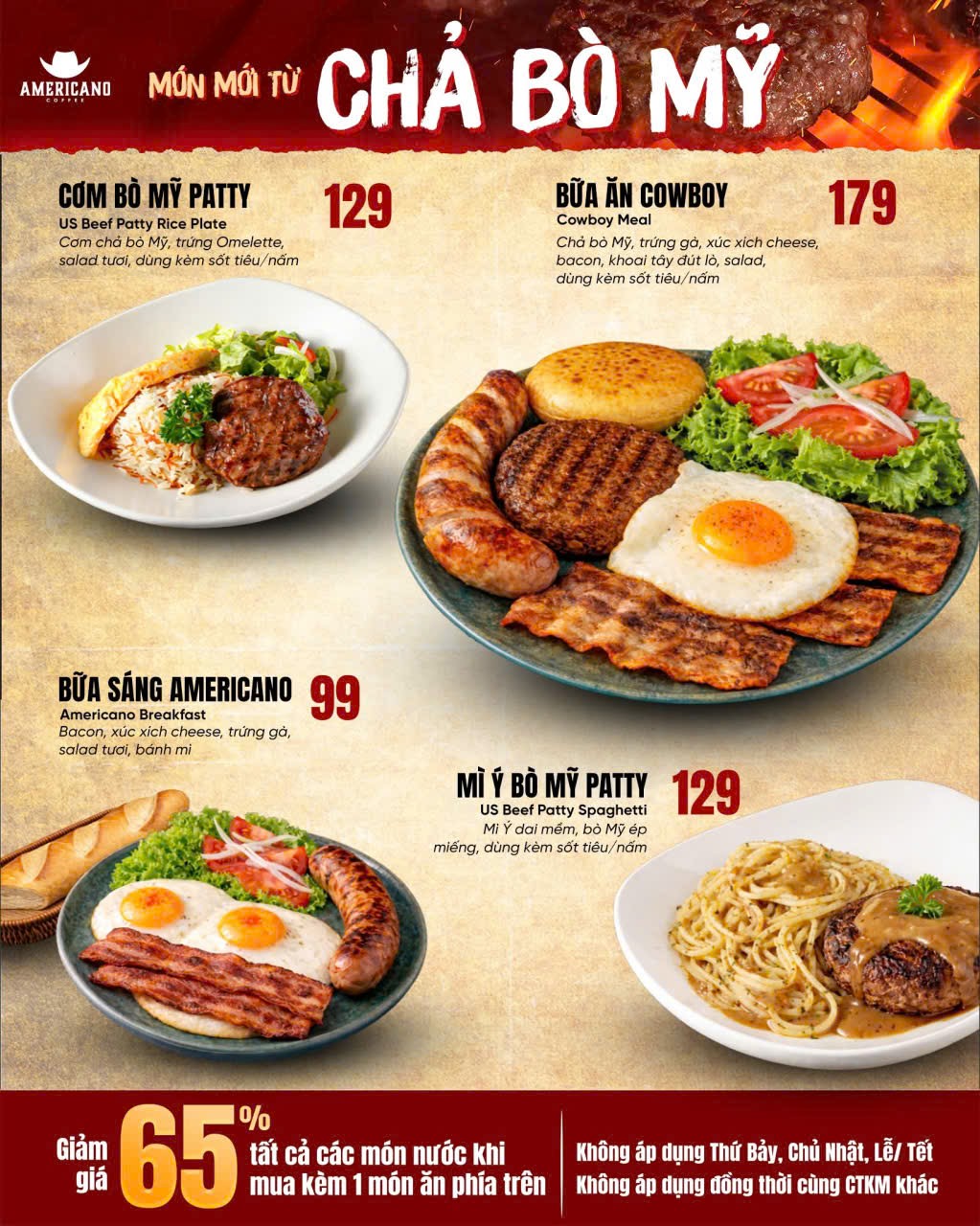 Americano Coffee TP.HCM: Chuỗi quán cà phê kết hợp ẩm thực đang tìm đối tác mở rộng