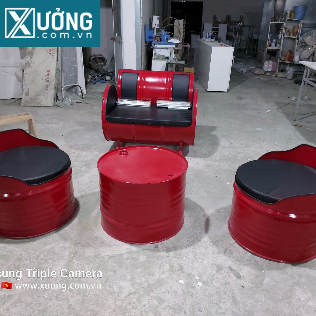 mẫu Sofa thùng phuy đẹp