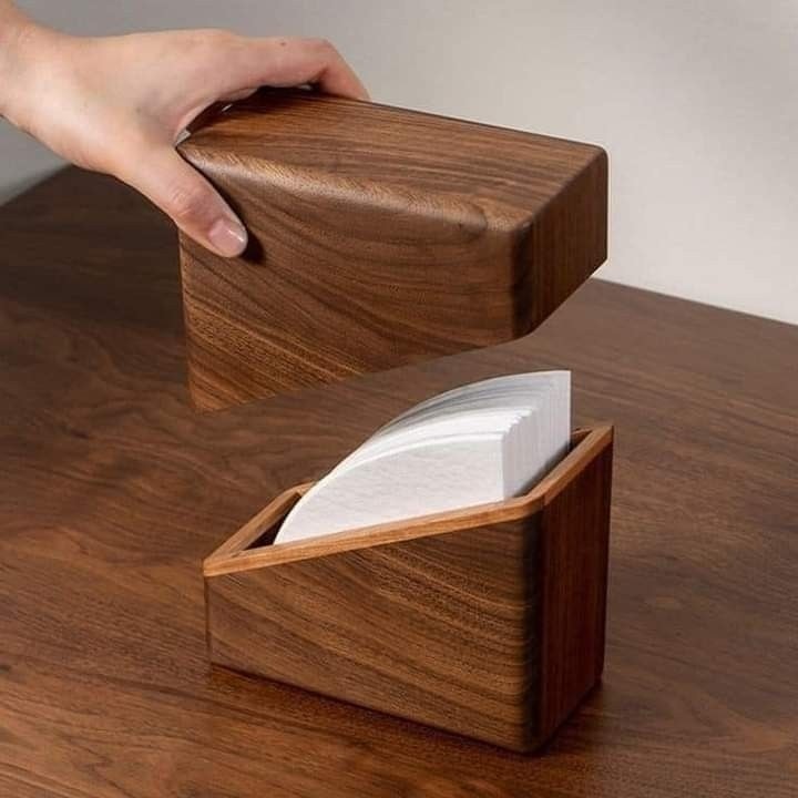 HỘP GỖ KHĂN GIẤY CAO CẤP