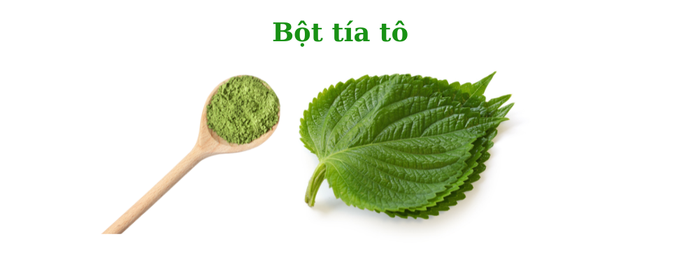 Bột tía tô