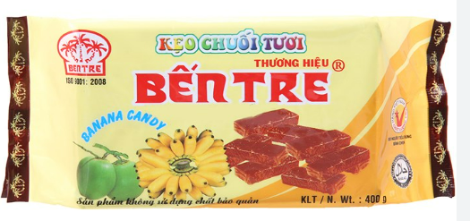 Kẹo chuối tươi Bến Tre