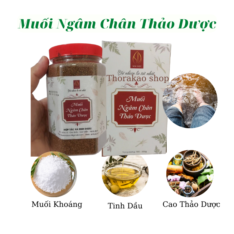 Muối tắm, muối ngâm chân