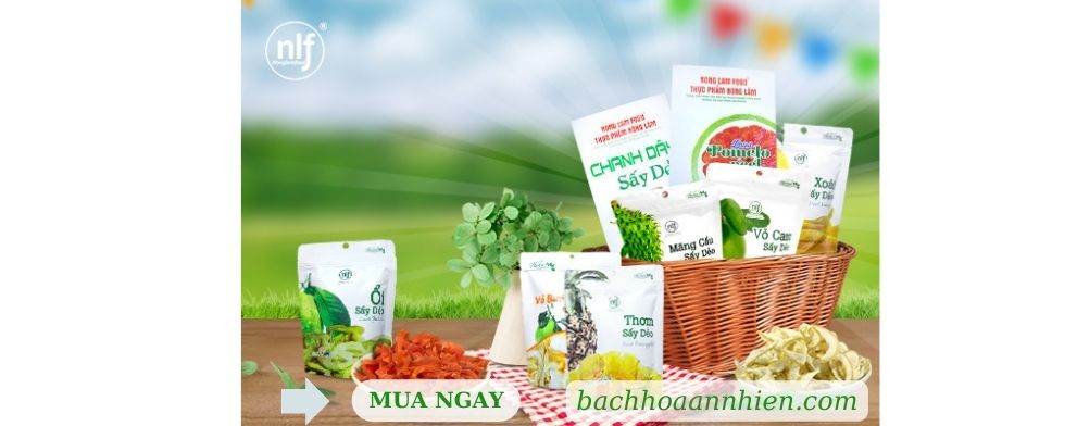 Trái cây sấy Nonglamfood