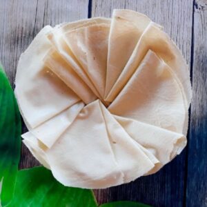 Bánh phồng sữa nước cốt dừa lá dứa Nhơn Hoàng gói 220g/400g