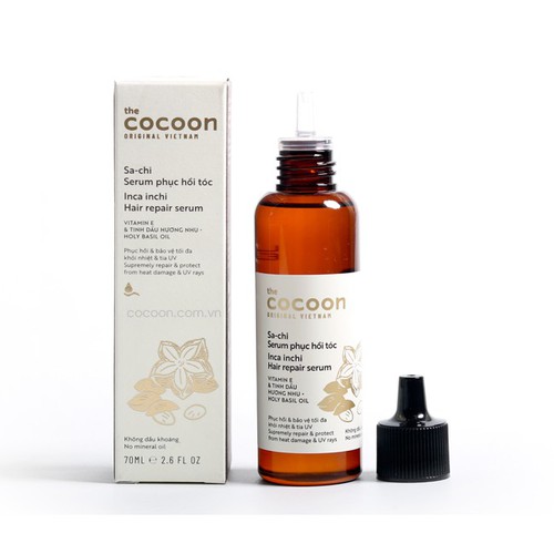 Serum tóc Cocoon sachi phục hồi tóc hư tổn 70ml