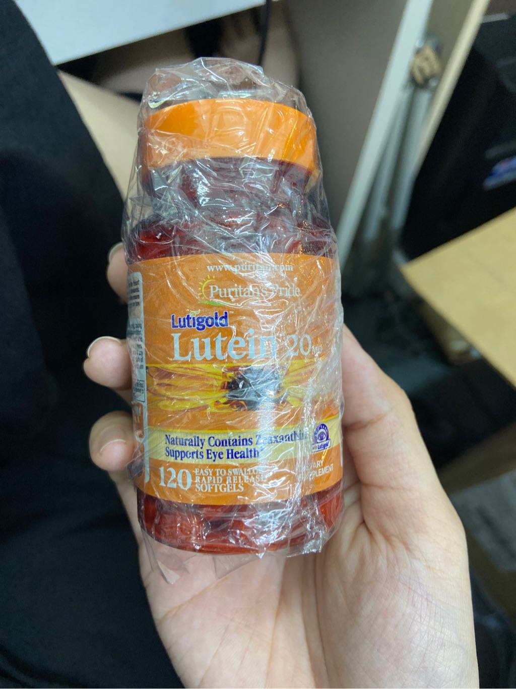Viên Uống Bổ Mắt Puritan's Pride Lutigold Lutein 20mg 120v