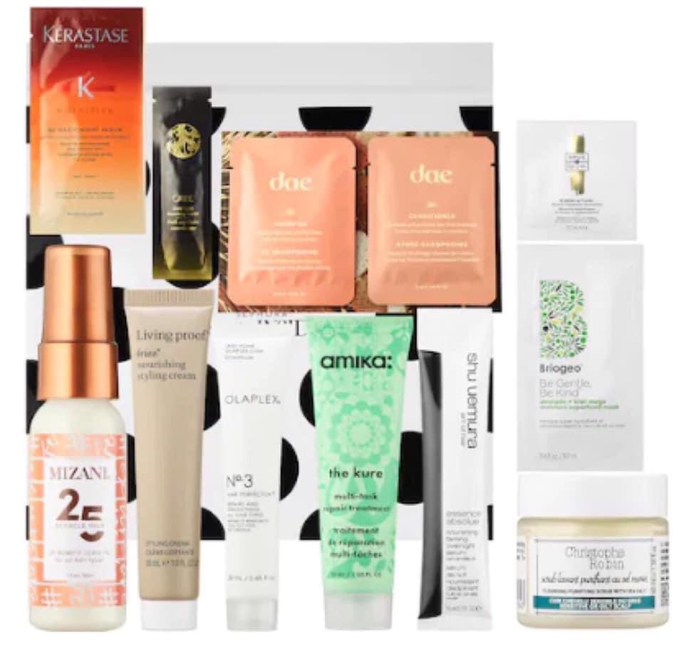 haircare sample set 6 món + sample