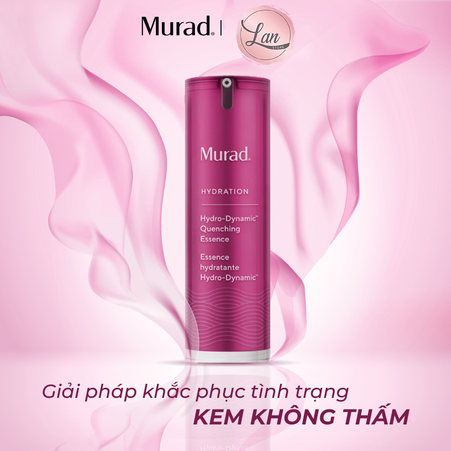 Test copy Murad Hydro-Dynamic Quenching Essence 30ml  TẶNG Gel sạc nước Murad Nutrient-Charged Water Gel 50ml