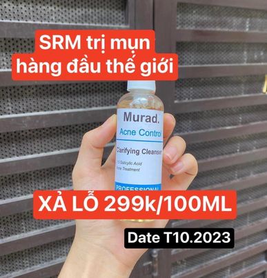 Chiết - sữa rửa mặt trị mụn Murad Carifying Cleanser 100ml