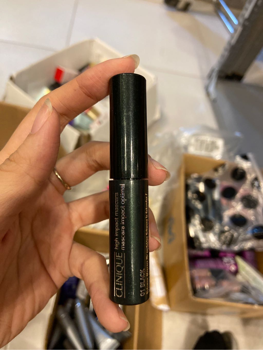 Mascara 01 black clinique