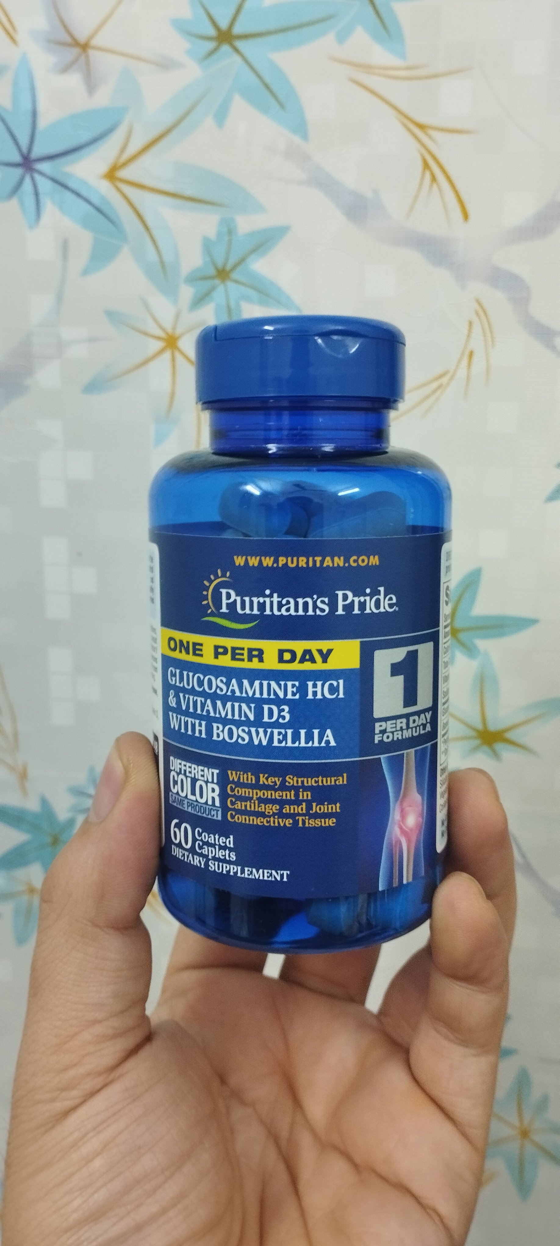Viên Uống Puritan's Pride Double Strength Glucosamin 60v