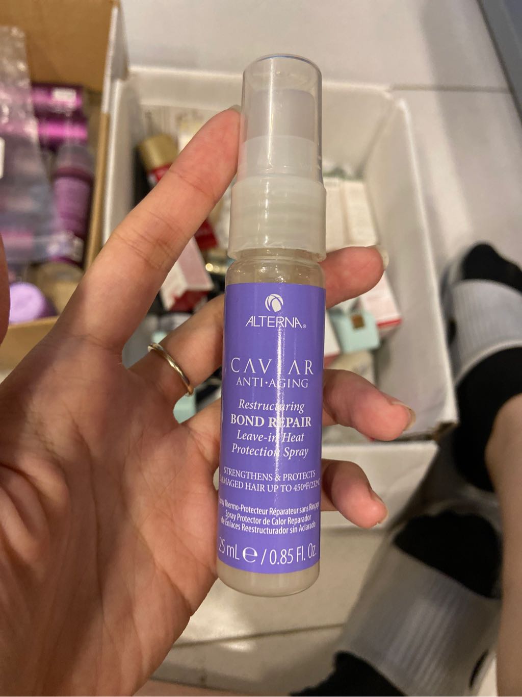 Xịt bảo vệ tóc caviar 25ml