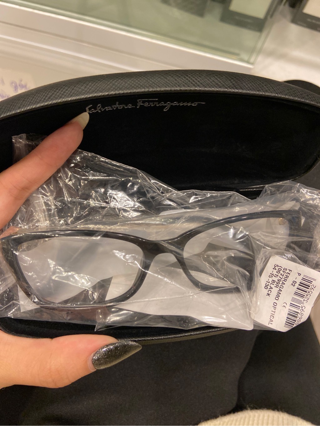 kính salvatore đen sz 54/15/130mm
