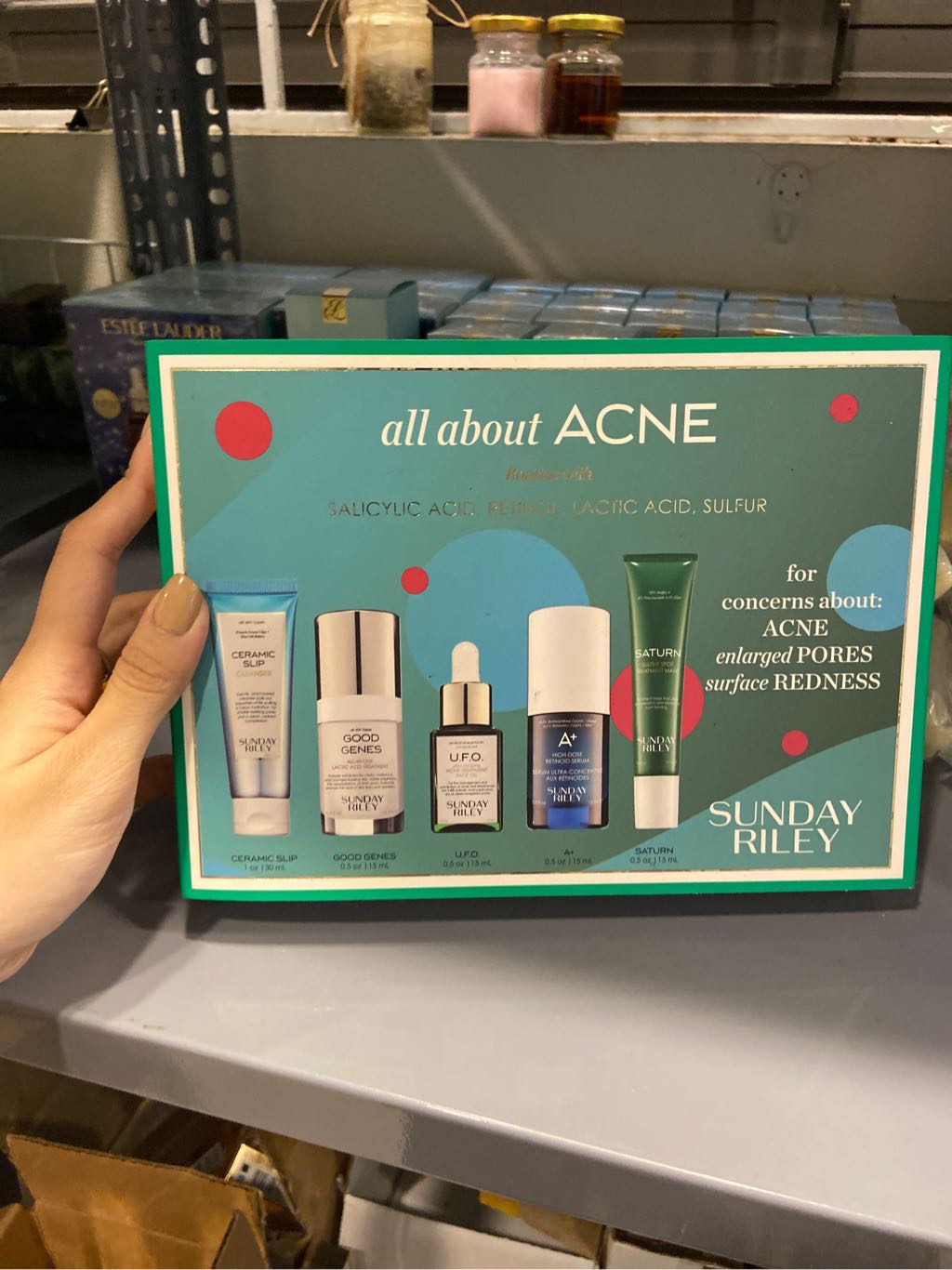 Set all about acne sunday riley