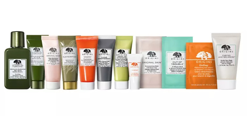 Origins Combo 9 Món Mini + 3 Sample