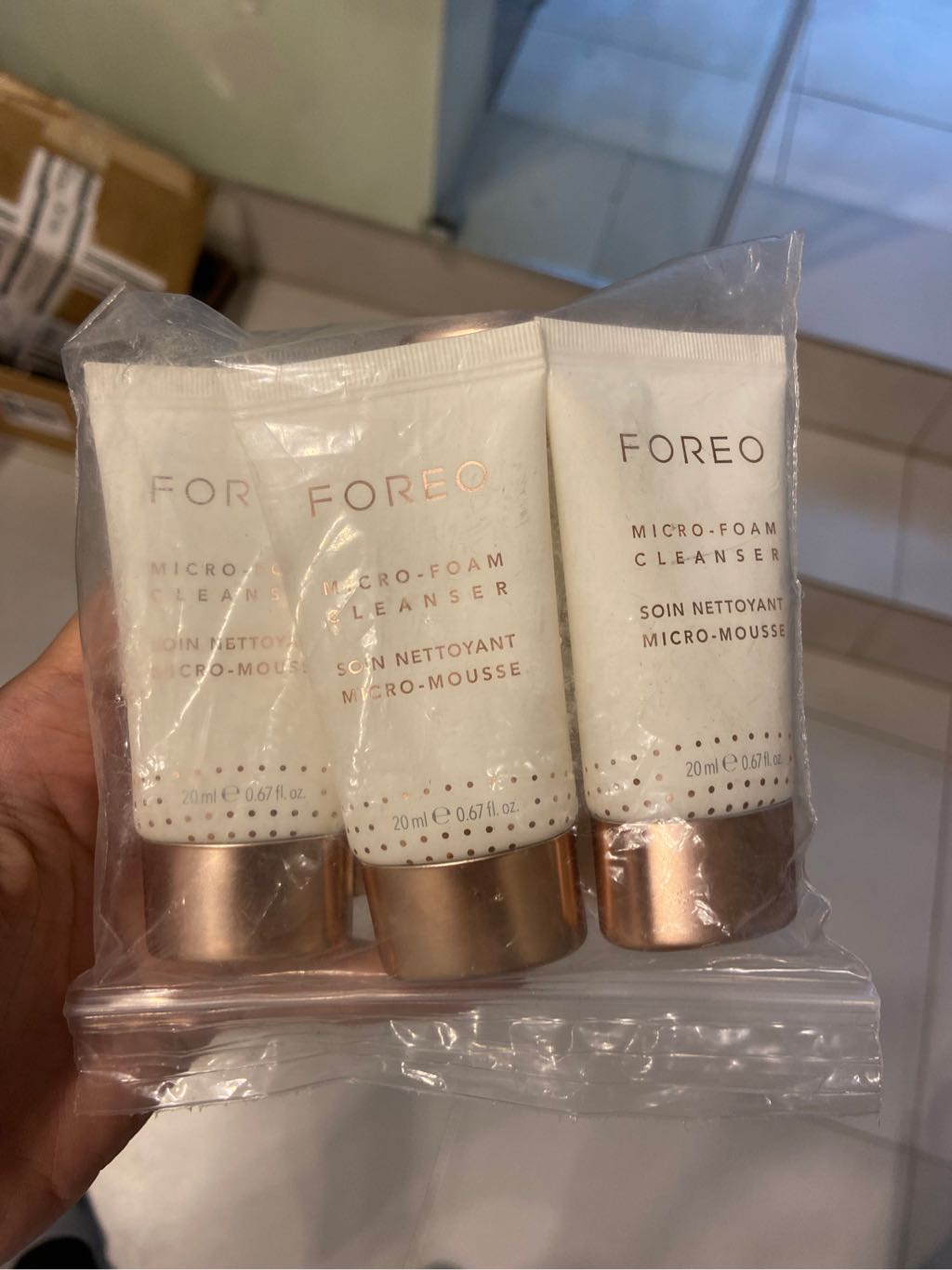 Sữa rửa mặt foreo 20ml