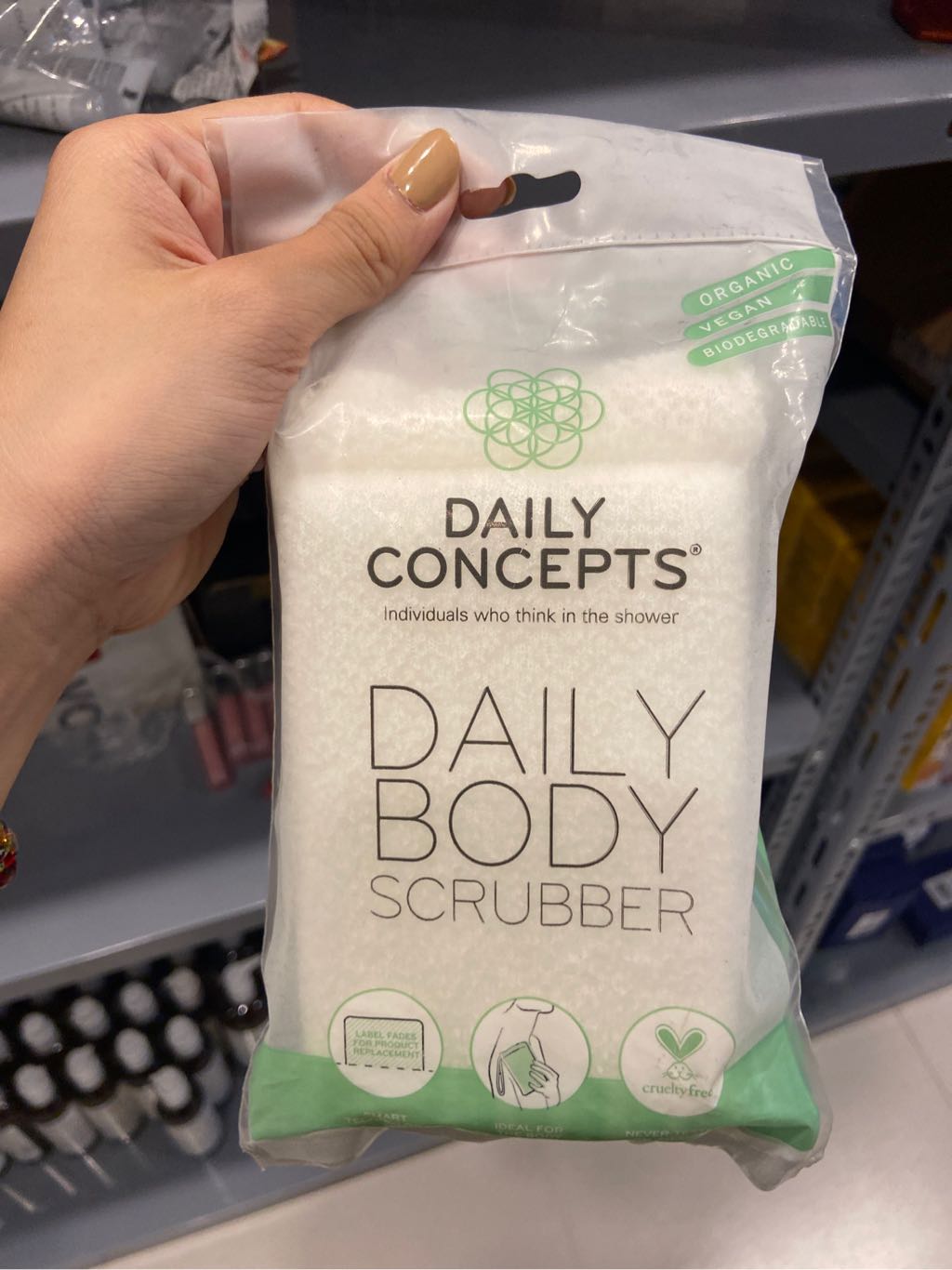 Daily body scrubber bông tắm