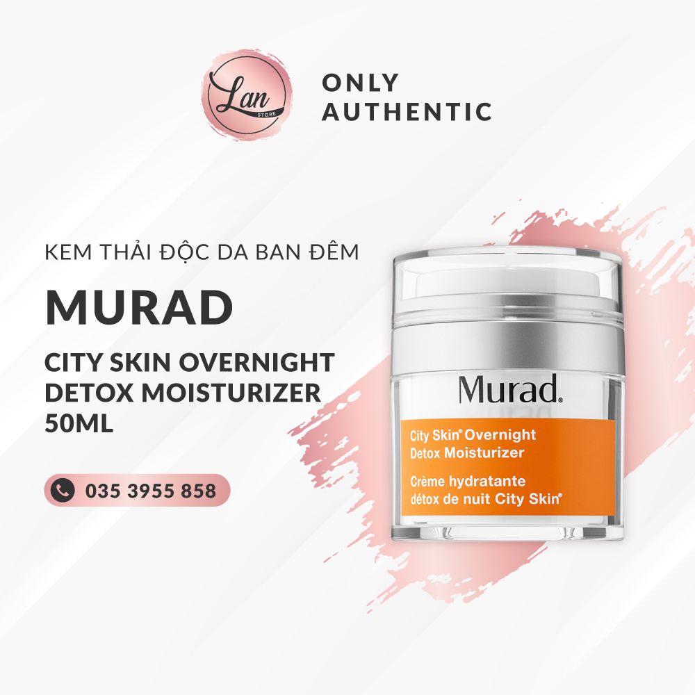 KemThải Da Ban Đêm City Skin Overnight Detox MOISTURIZER