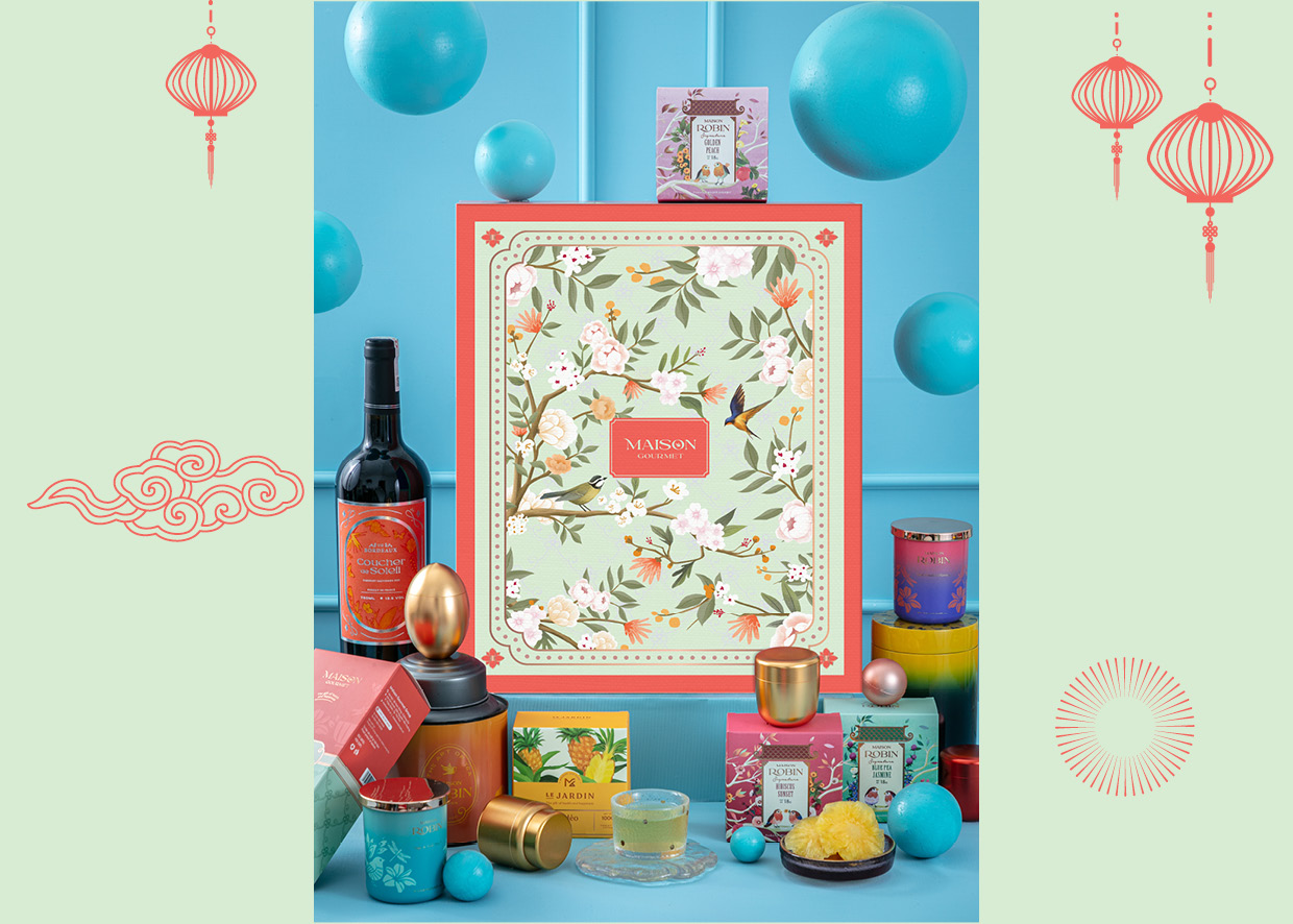 Hộp Quà Tặng Tết Mùa Xuân 1