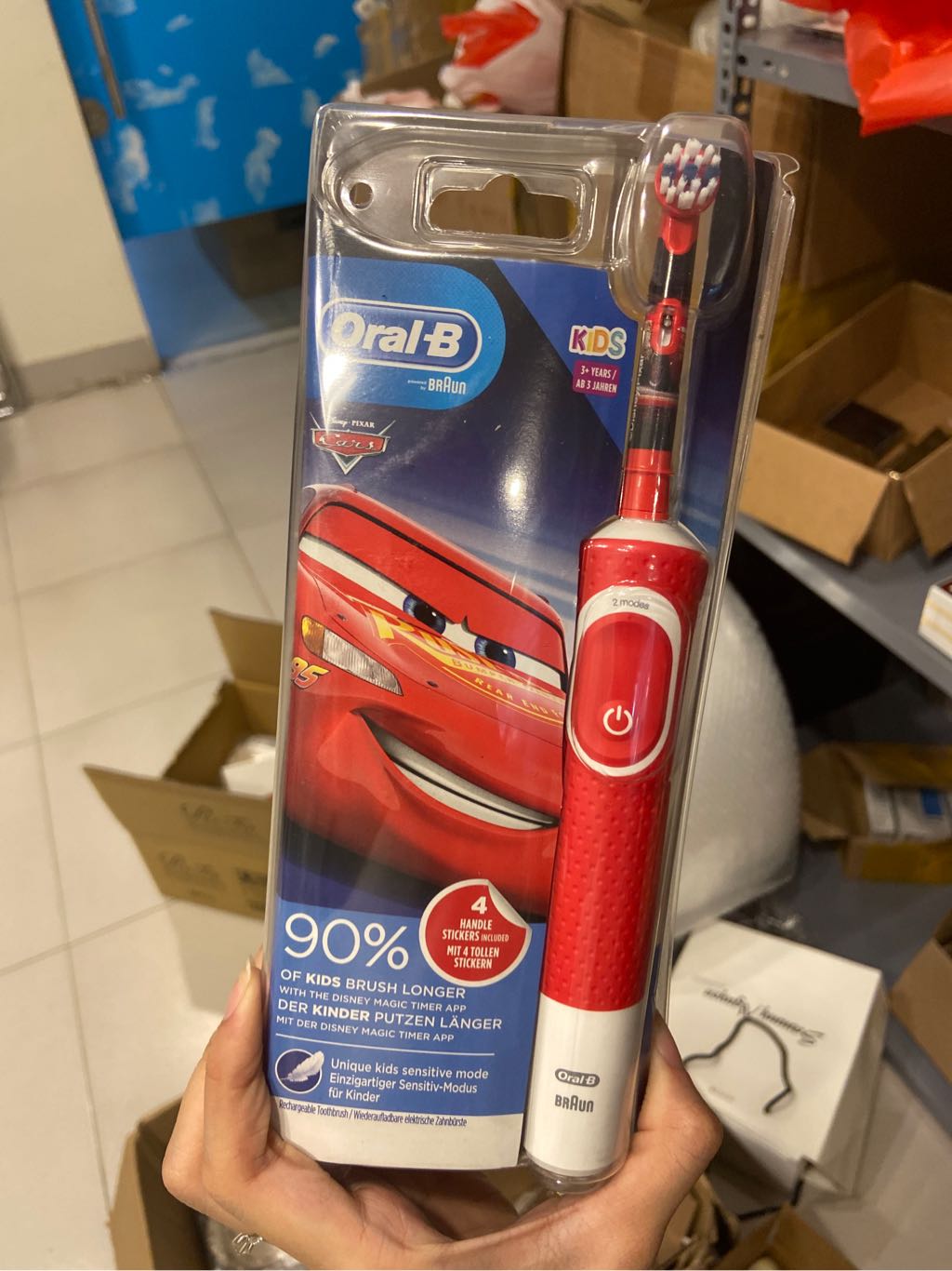 set bàn chải trẻ em bé trai