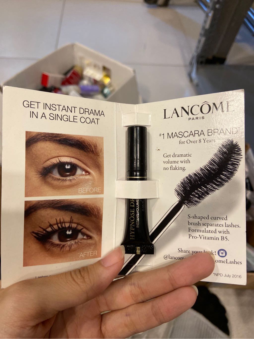 Instant volume mascara 1.5ml