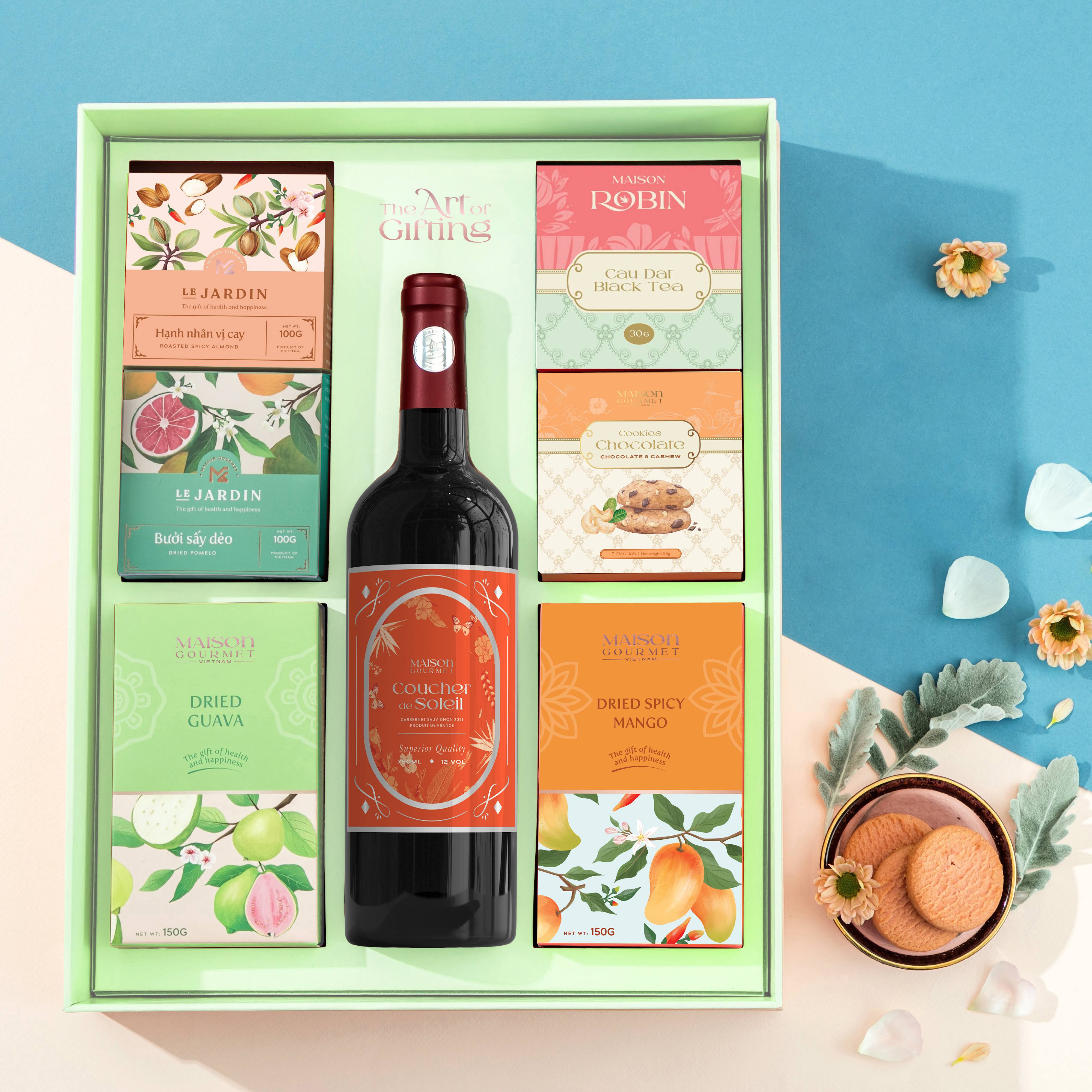 Hộp quà Hồng hoa 1