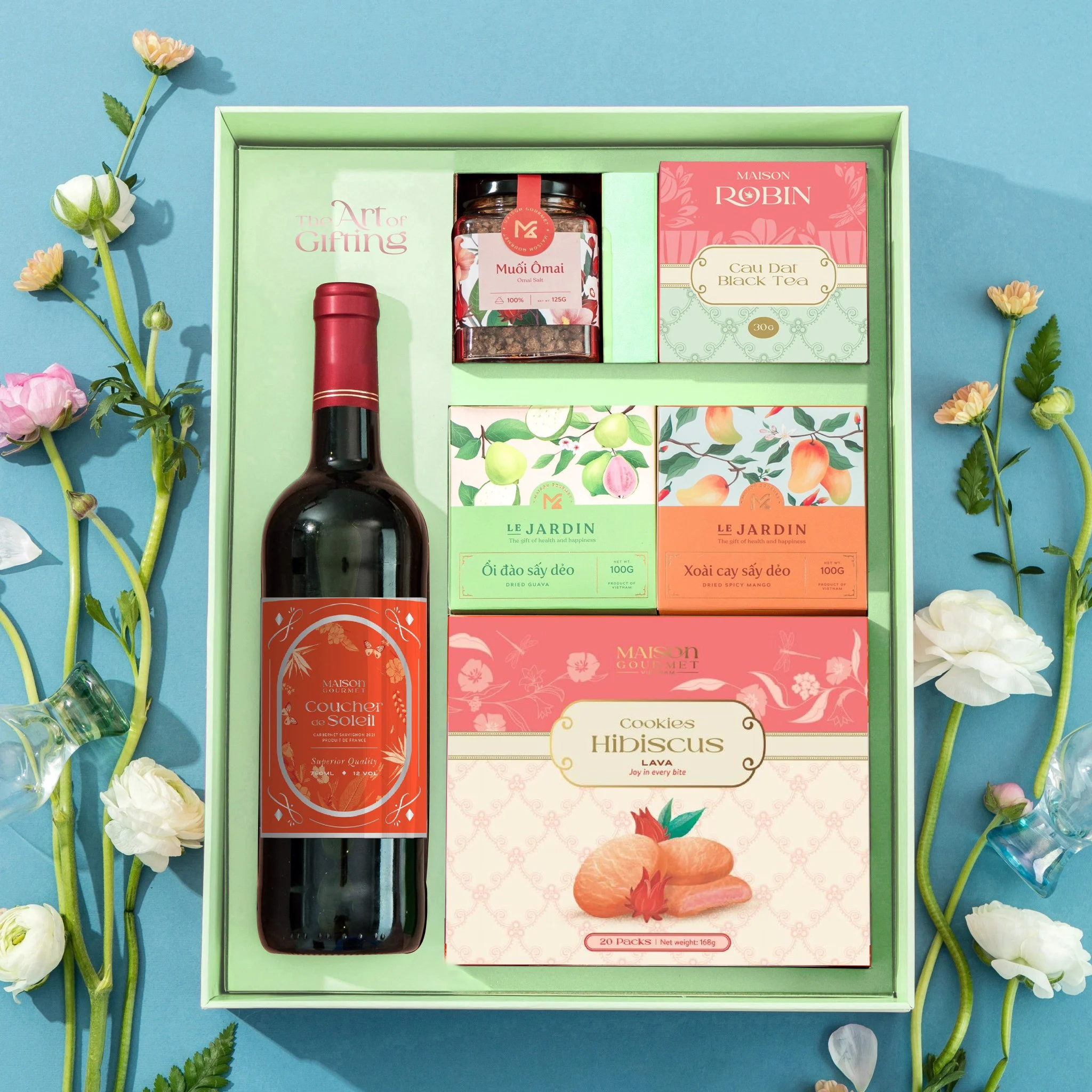 Hộp quà Hồng hoa 2