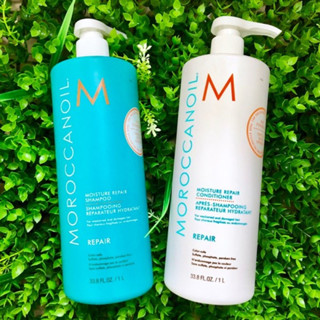 Moroccanoil - Set gội xả Repair 500ml kèm lược