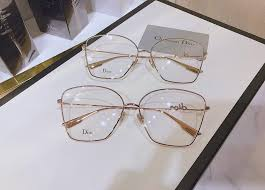 Gọng Cận Dior Form Vuông Màu Hồng Pastel Size 50-20-145