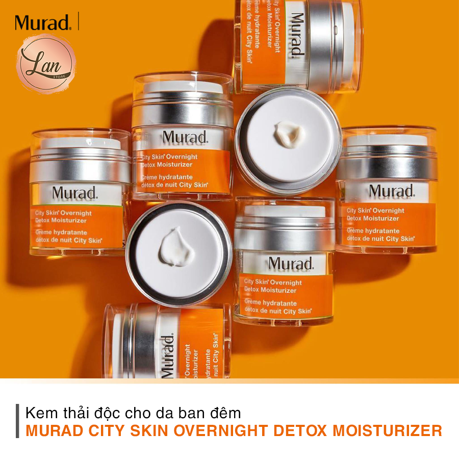 KemThải Da Ban Đêm City Skin Overnight Detox MOISTURIZER