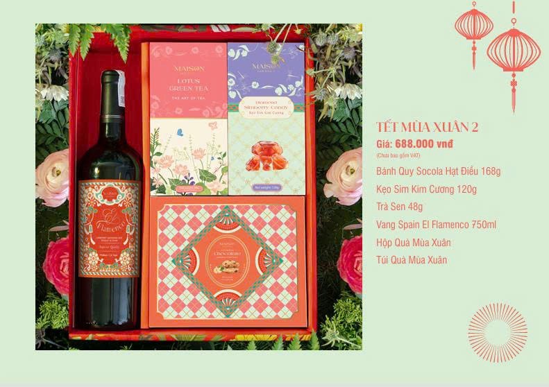 Hộp Quà Tặng Tết Mùa Xuân 2