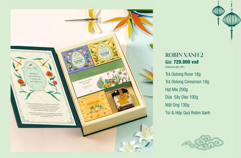 Hộp Quà Tặng Robin Xanh 2