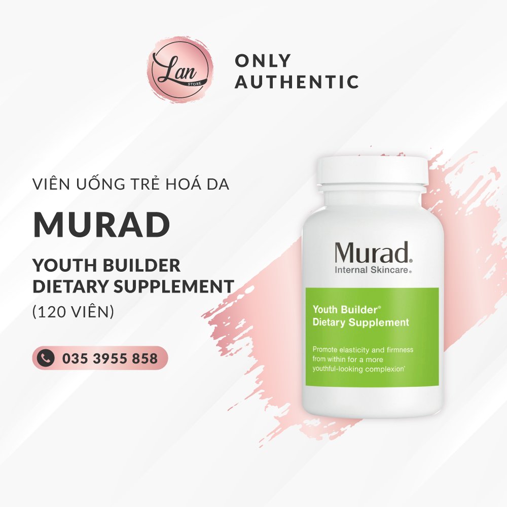 Viên Uống Trẻ Hóa Da Giảm Nếp Nhăn Murad Youth Builder Dietary Supplement