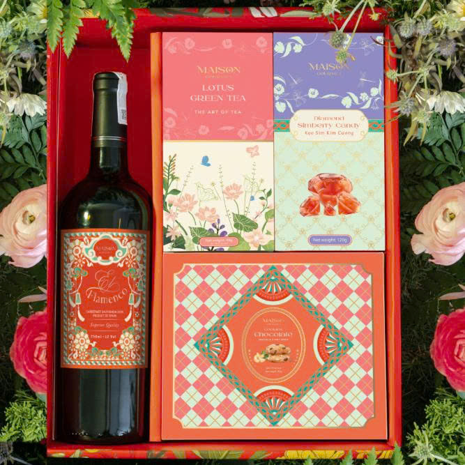 Hộp Quà Tặng Tết Mùa Xuân 2