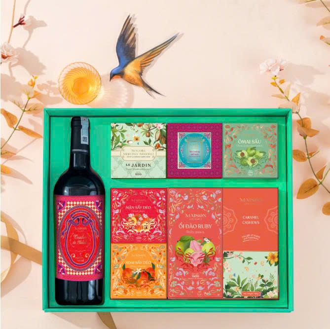 Hộp Quà Tết Ngựa Vàng Đưa Lộc 3