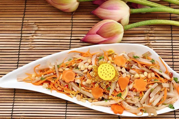 Công thức món ngon NỘM TAI HEO NGÓ SEN Công thức món ngon NỘM TAI HEO NGÓ SEN