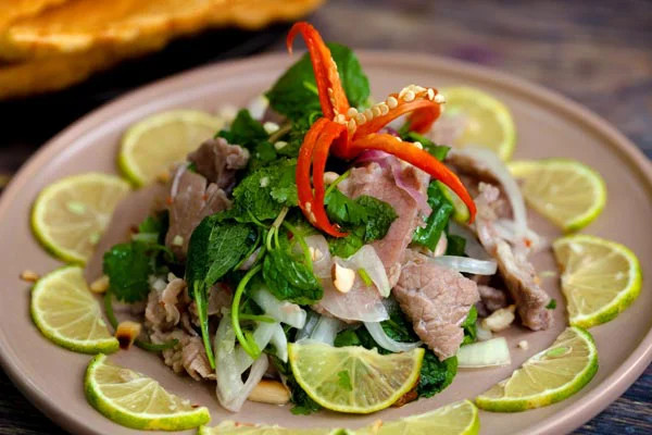 GỎI BÒ BÓP THẤU - Món ăn khai vị GỎI BÒ BÓP THẤU - Món ăn khai vị