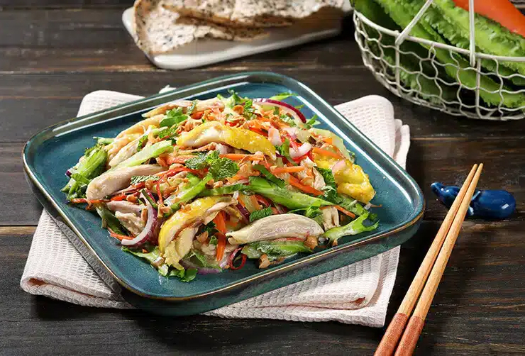 Món GỎI GÀ CẦN TÂY thơm ngon, bắt cơm Món GỎI GÀ CẦN TÂY thơm ngon, bắt cơm