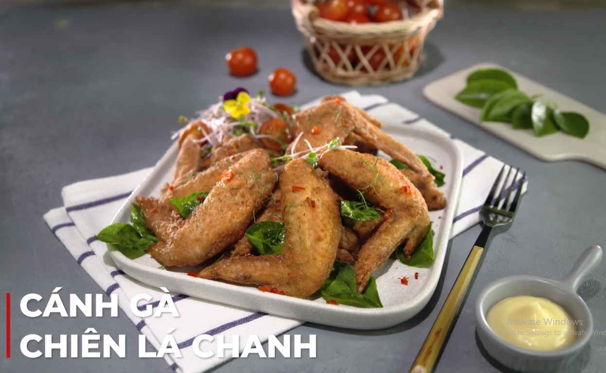 CÁNH GÀ CHIÊN LÁ CHANH CÁNH GÀ CHIÊN LÁ CHANH