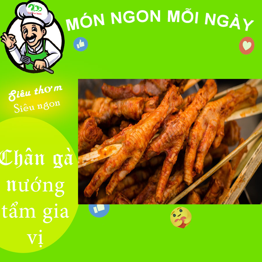 Bí quyết nấu món chân gà nướng thơm ngon tại nhà