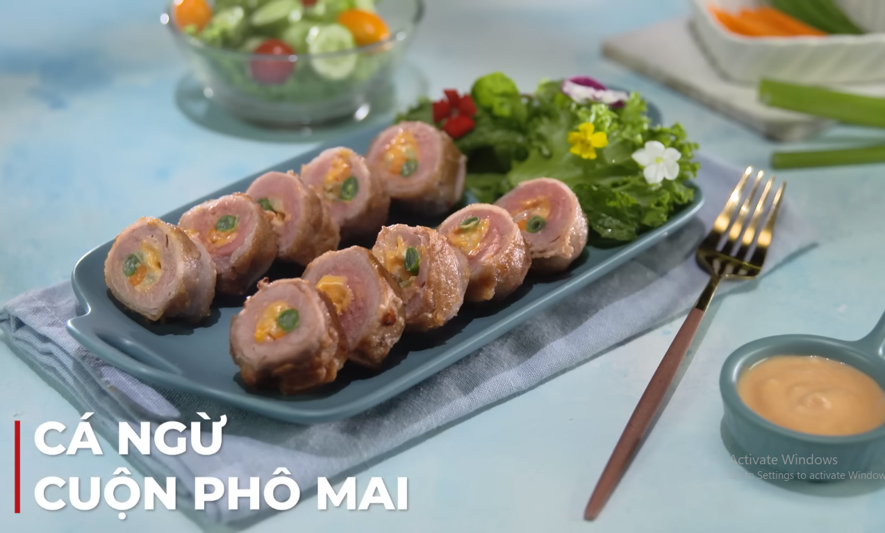 CÁ NGỪ CUỘN PHÔ MAI