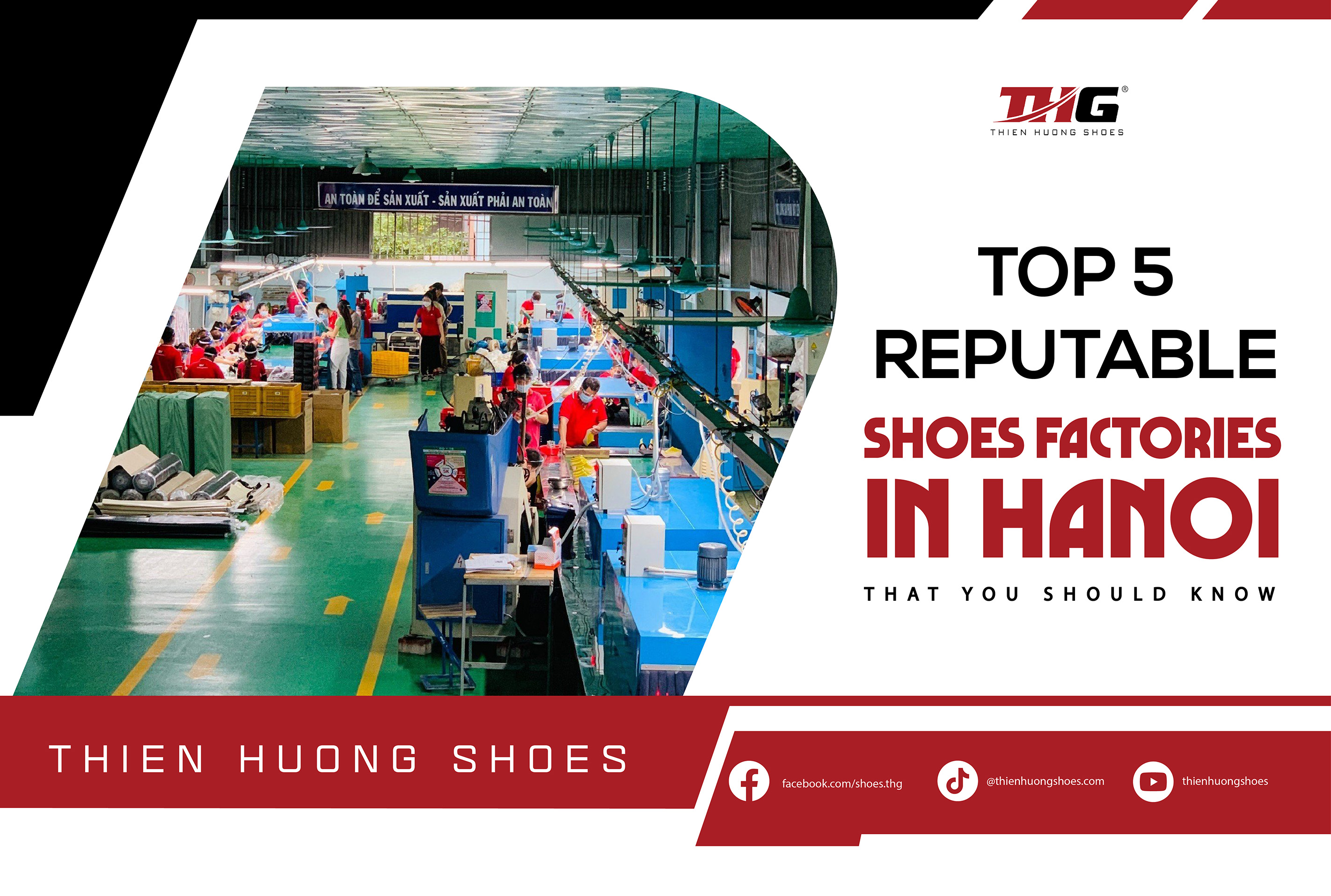 Top 5 reputable shoes factories in Hanoi that you should know