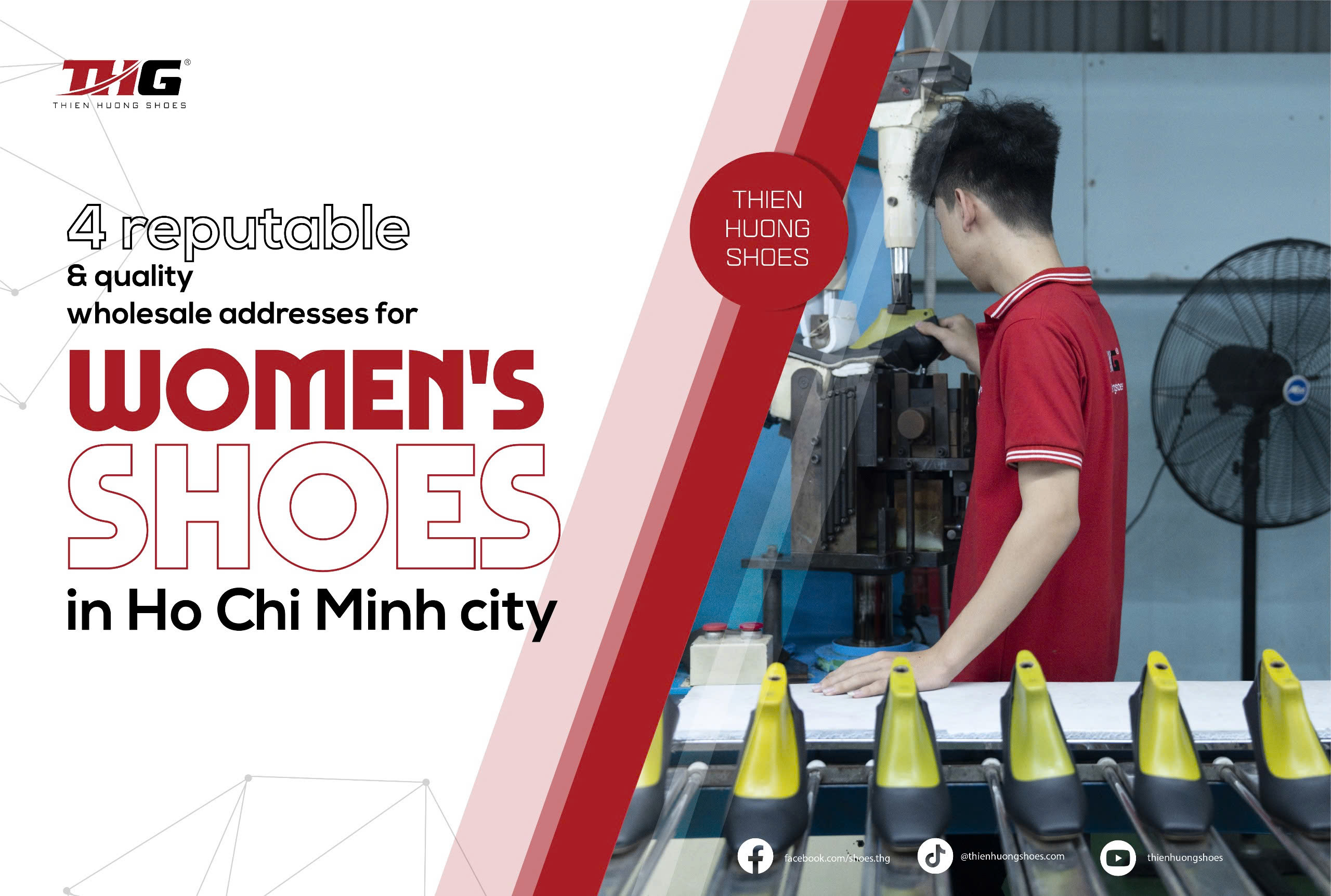 4 reputable and quality wholesale addresses for women's shoes in Ho Chi Minh city