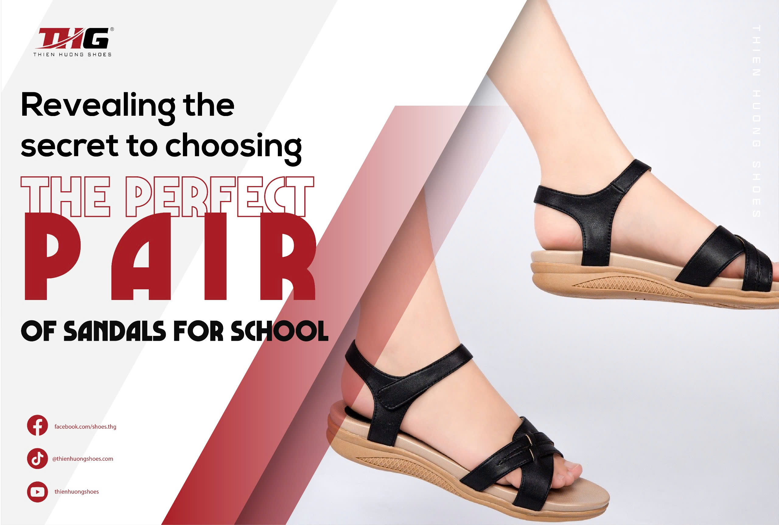 Revealing the secret to choosing the perfect pair of sandals for school